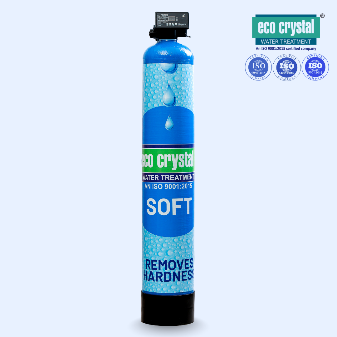 Eco Soft - Whole-Home Resin Water Softener | India-Made | Point-of-Entry Installation