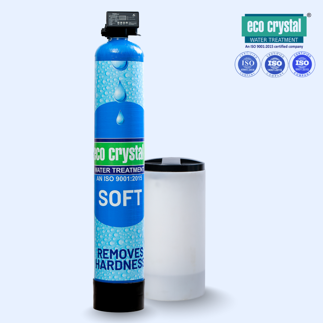 Eco Soft - Whole-Home Resin Water Softener | India-Made | Point-of-Entry Installation