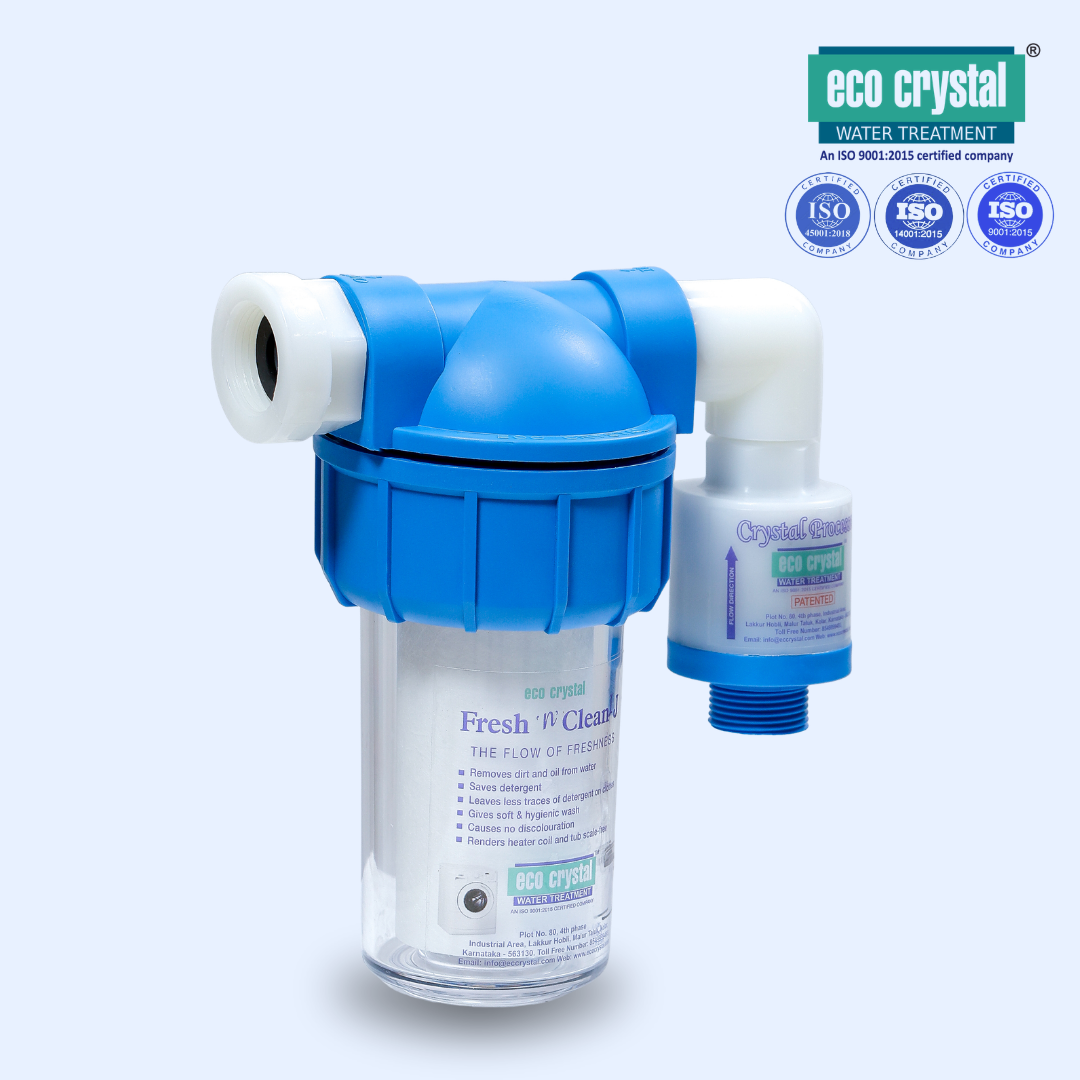 Fresh & Clean J — Physical Water Softener | Entry-Level Protection for Washing Machines & Dishwashers