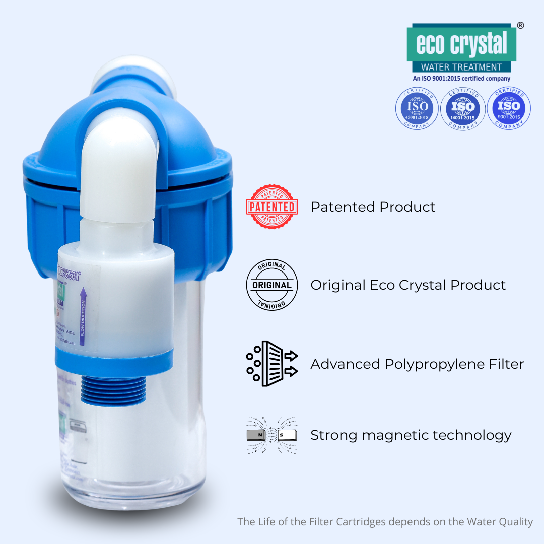 Fresh & Clean J — Physical Water Softener | Entry-Level Protection for Washing Machines & Dishwashers