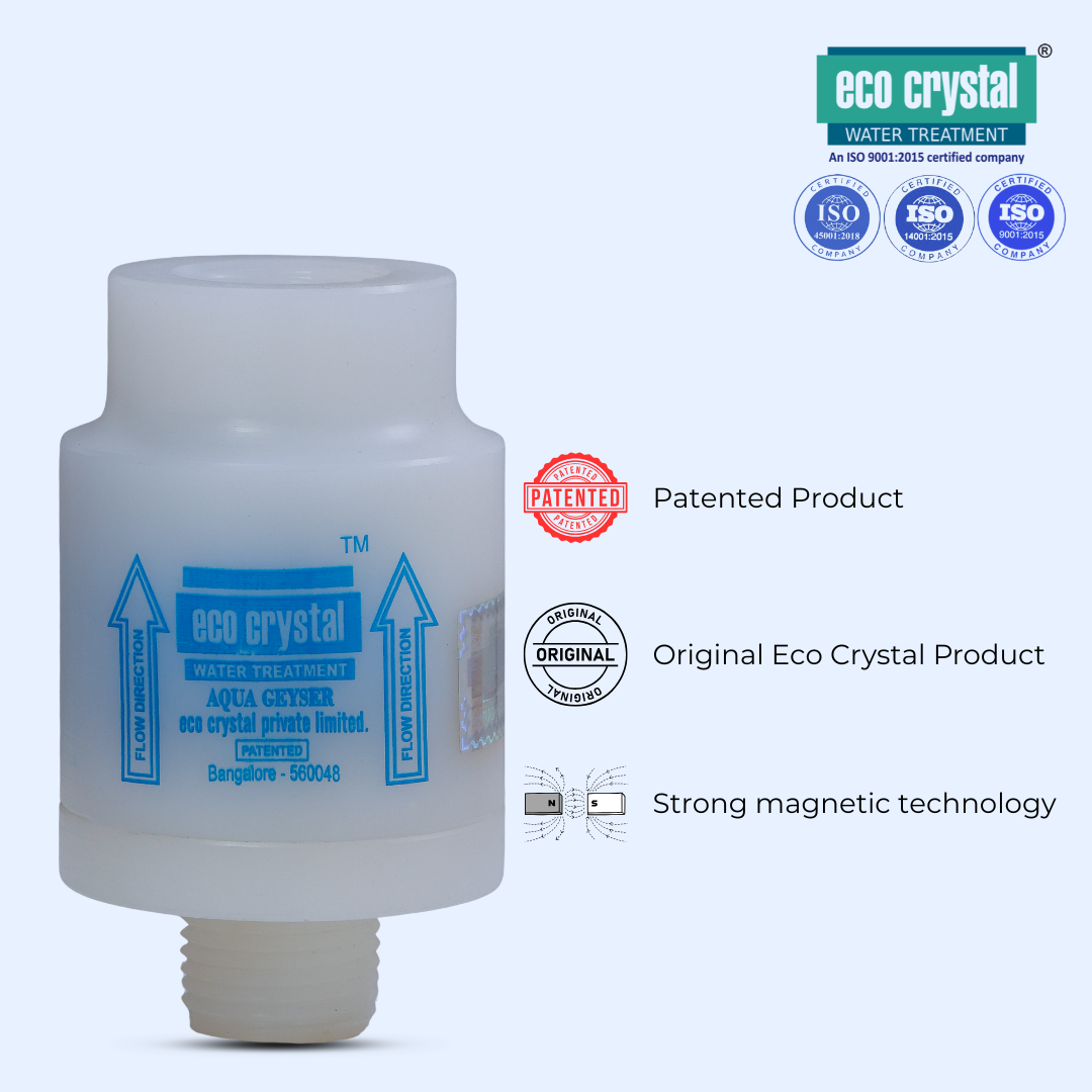 Aqua Geyser — Magnetic Physical Water Softener | Specifically Designed for Geysers & Water Heaters