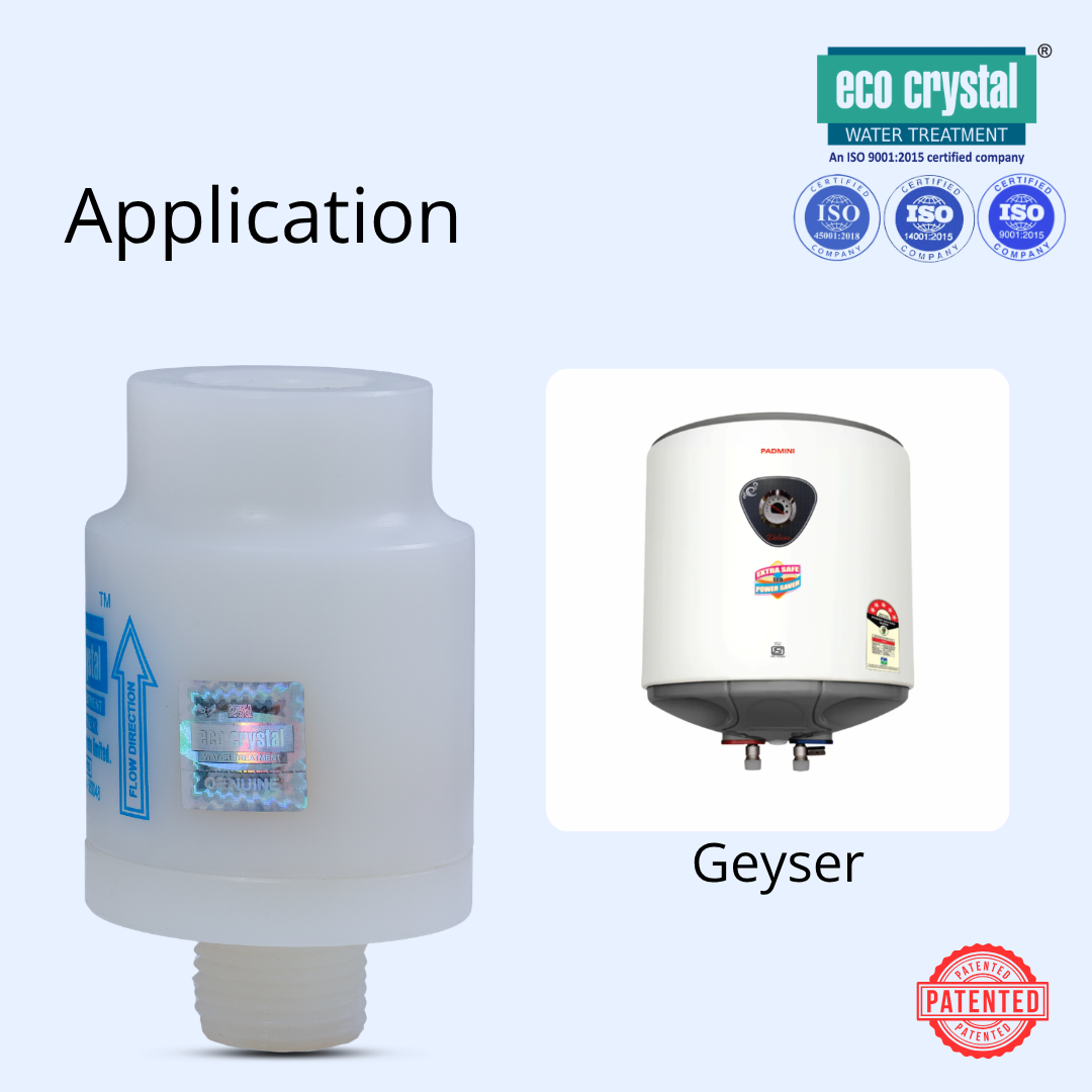 Aqua Geyser — Magnetic Physical Water Softener | Specifically Designed for Geysers & Water Heaters