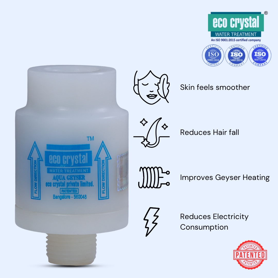 Aqua Geyser — Magnetic Physical Water Softener | Specifically Designed for Geysers & Water Heaters