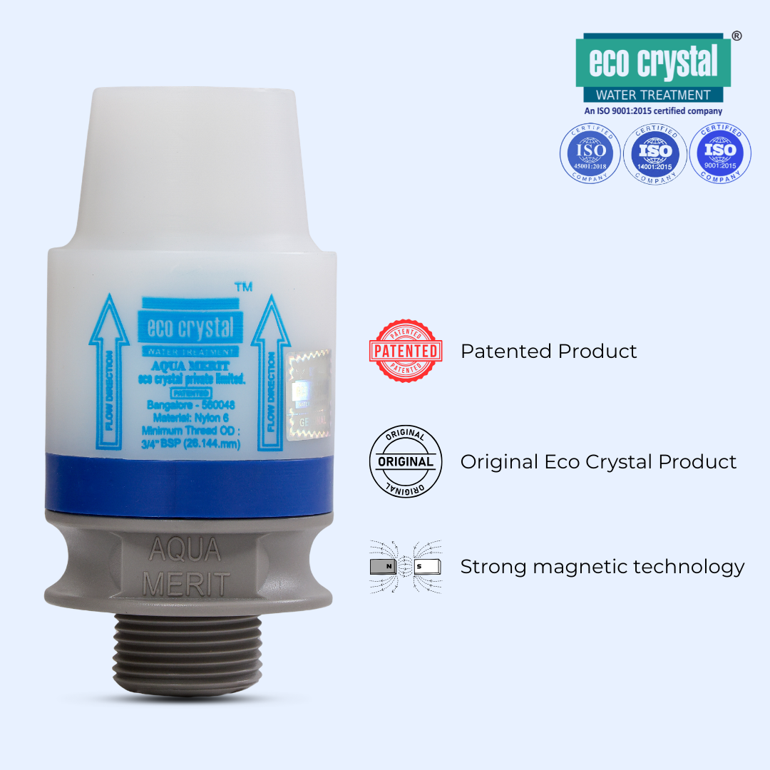 Aqua Merit — Magnetic Physical Water Softener | For Washing Machines & Dishwashers