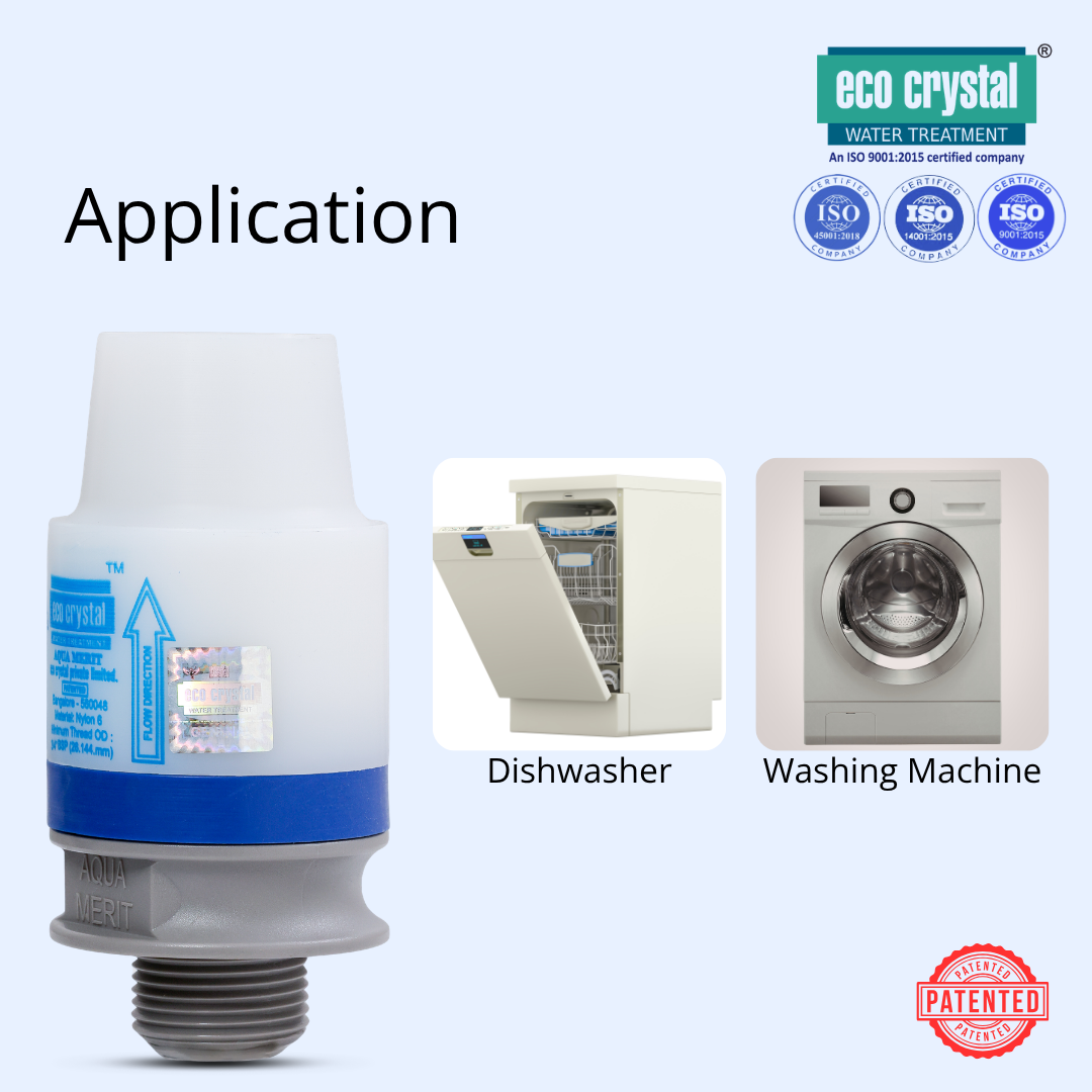 Aqua Merit — Magnetic Physical Water Softener | For Washing Machines & Dishwashers
