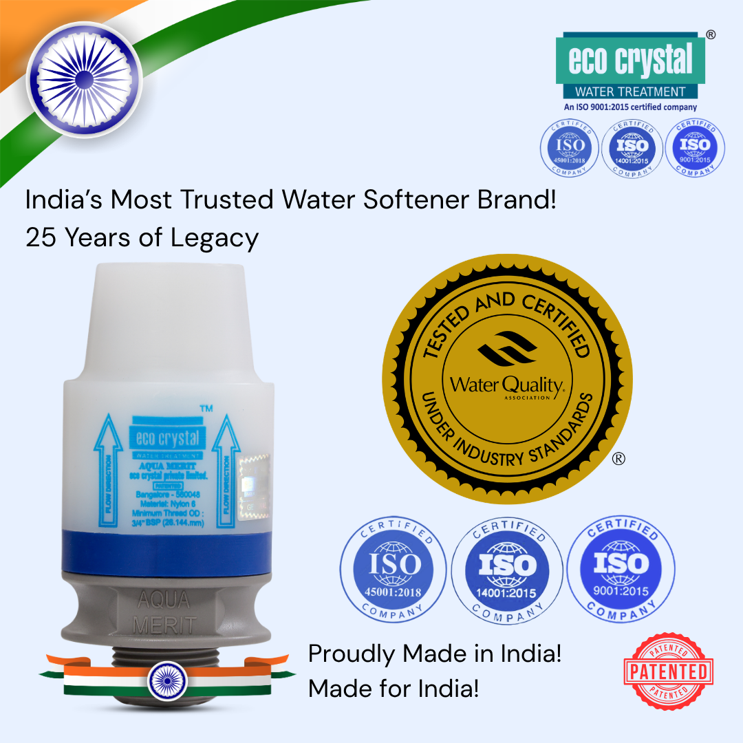 Aqua Merit — Magnetic Physical Water Softener | For Washing Machines & Dishwashers