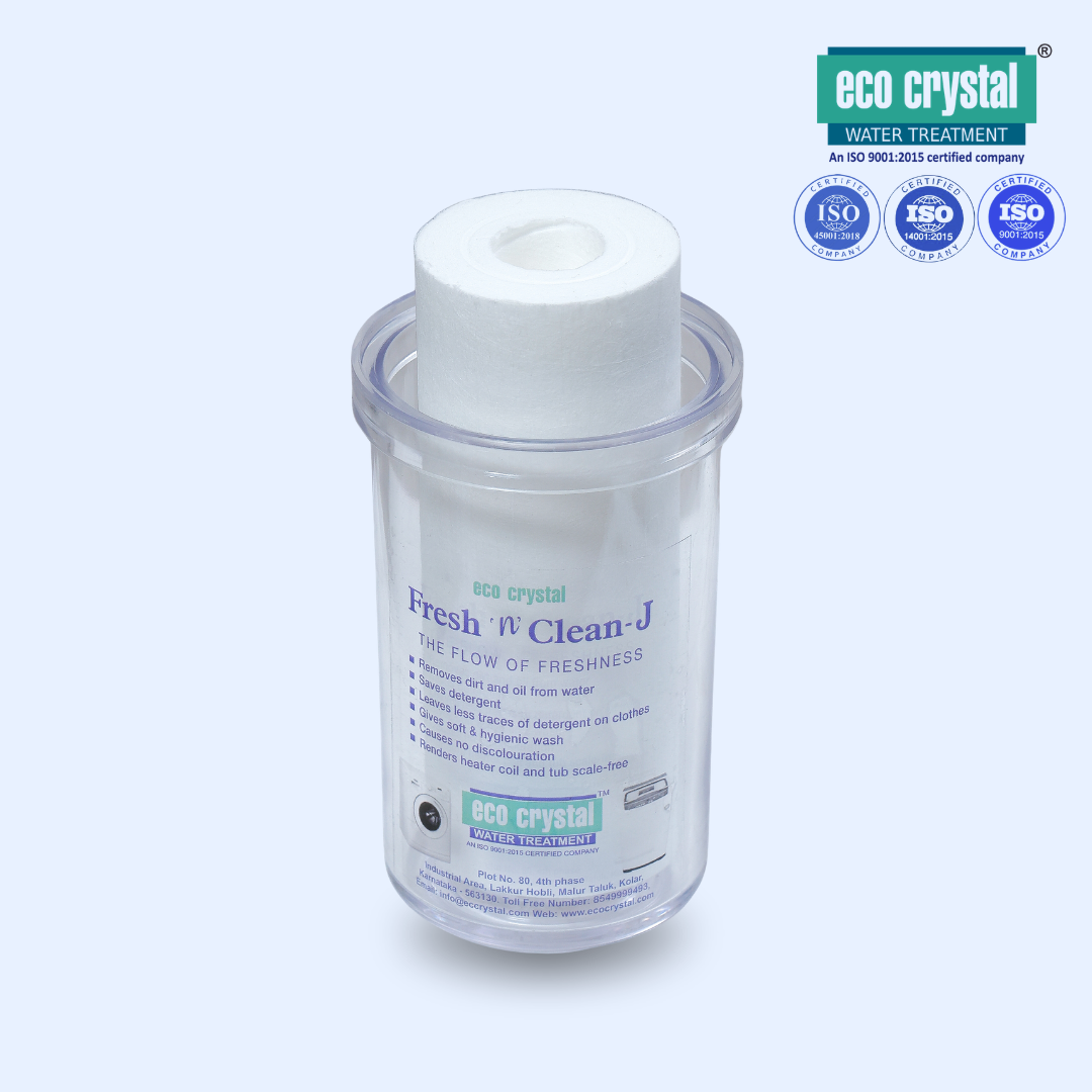 Filter for Fresh and Clean J — PP Sediment Filter | Protects Washing Machine & Dishwasher | Easy Screw-On Installation